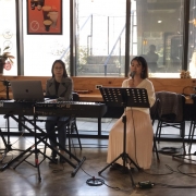 2019.04.05 (금) 2019 금천하모니벚꽃축제 문화정원 아트홀과 함께 (버스킹 -  보컬 여선정 피아노 노오란 )